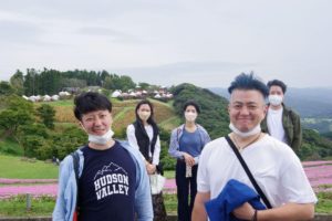 ※感染に気をつけながら交流しています
