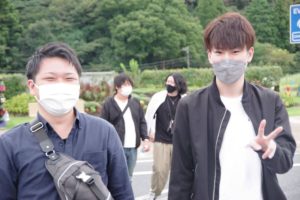 仲良さそうな2人