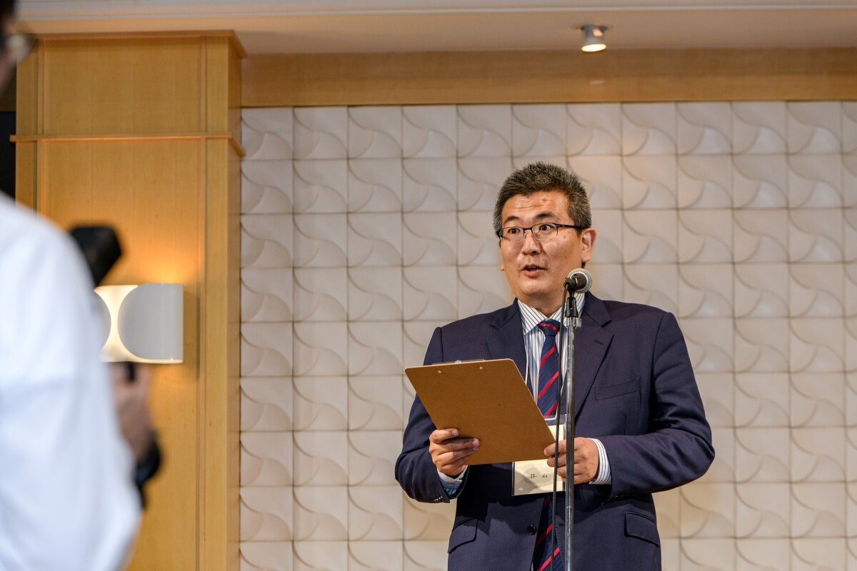 2023上半期報告会の代表あいさつ