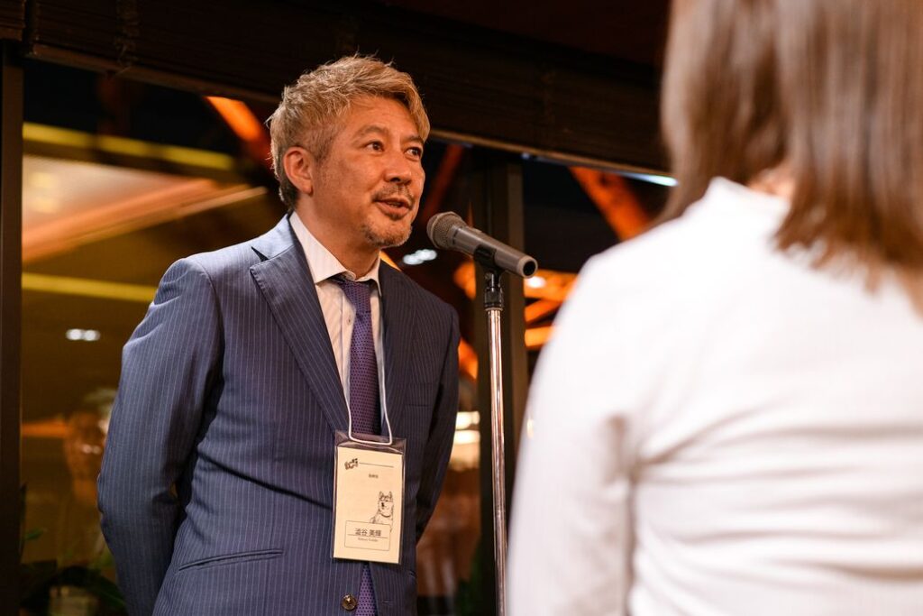 2024上半期報告会の取締役あいさつ