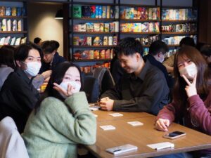 ボードゲーム大会の様子