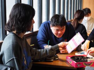 ボードゲーム大会の様子